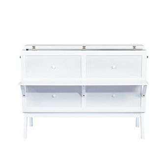 Whisen Murphy Bed with USB Port and Removable Shelves on Each Side