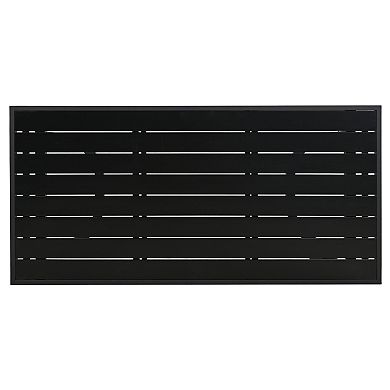 Whisen 4-piece Outdoor Steel Sofa Set, Conversation Set