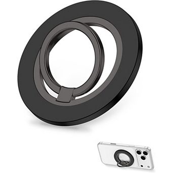 Magnetic Phone Ring Grip for MagSafe - 360° Rotation Strong Magnet Finger Ring Holder Grip Stand