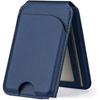 for MagSafe Wallet，Leather Magnetic Wallet for Phone with Adjustable Stand，5 Magnetic Credit Card Ho