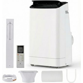 14000 BTU Portable Air Conditioner, 3-in-1 AC Unit with Dehumidifier & Fan for Rooms up to 750 Sq Ft