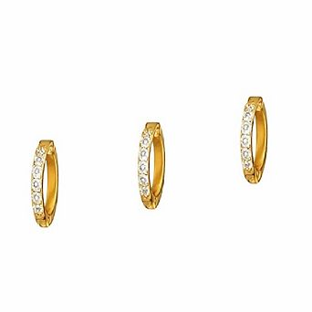 Tiny Huggie Hoop Earrings