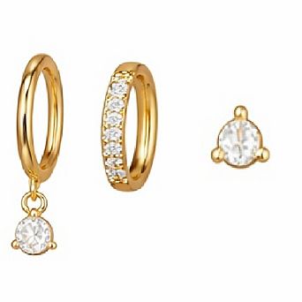 Minimal Hoop Earrings for Women