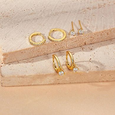 Minimal Hoop Earrings for Women