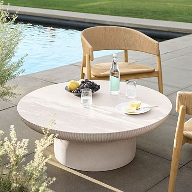 Fiberstone Nesting Coffee Tables, Set of 2