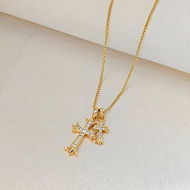 Dainty Cross Chain Necklace
