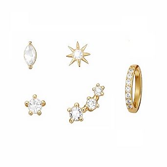 Minimal Stud Earrings Pack