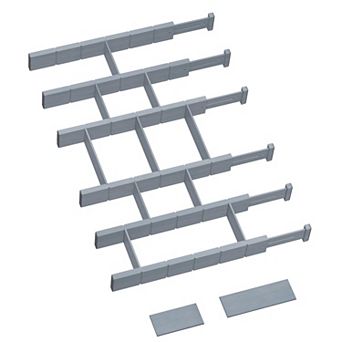 Bamboo Drawer Dividers Expandable Adjustable Organizer Inserts