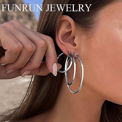 Stackable Hoop Earring Set