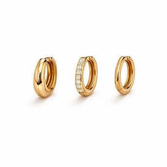 Dainty Stackable Hoop Set