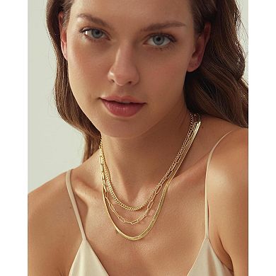 Stackable Chain Necklace Set