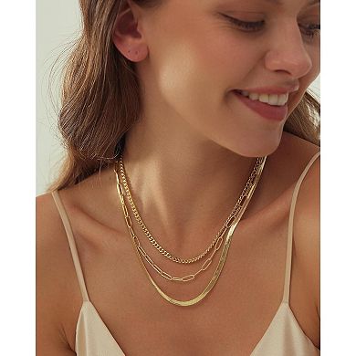 Stackable Chain Necklace Set