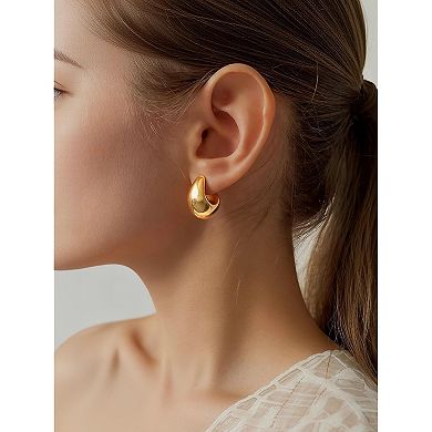 Chunky Statement Hoop Earrings