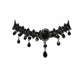 Layered Velvet Choker Necklace