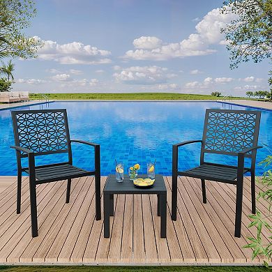 3-Piece Outdoor Bistro Set
