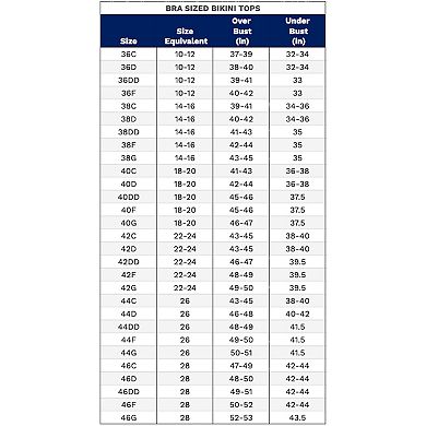 Swimsuits for All Women's Plunging Triangle Bikini Top