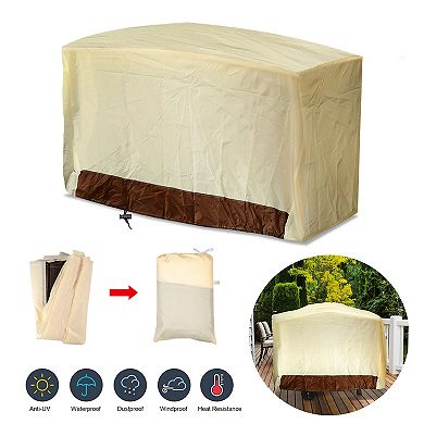 210D Waterproof BBQ Grill Cover Windproof & Dustproof