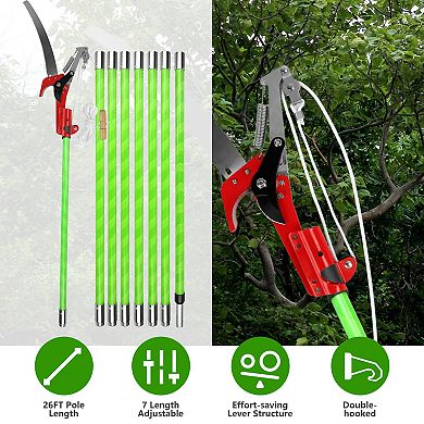 2-in-1 Extendable Pole Saw & Tree Pruner 8.228.2FT Manual