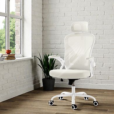 Lufeiya Ergonomic Office Chair with Adjustable Headrest and Lumbar Support, Game Chair, Desk Chair