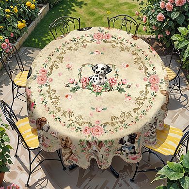Animal Print Tablecloth, Table Cover for Party Decor