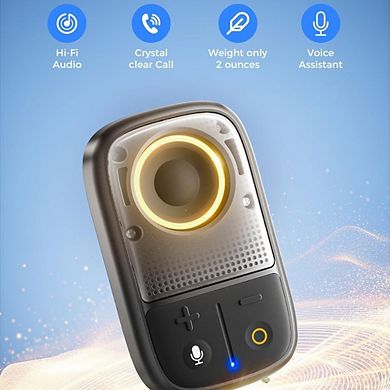 Upgrade Wearable Bluetooth Speaker with Voice Assistant
