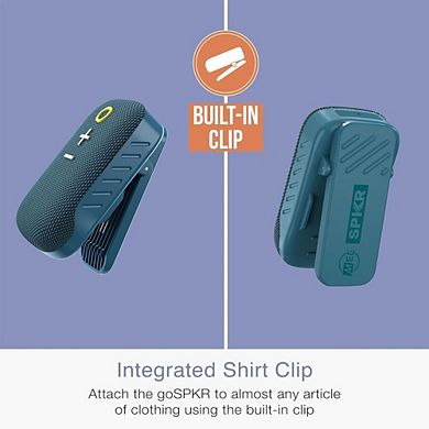 Small Wearable Bluetooth Speaker with Microphone