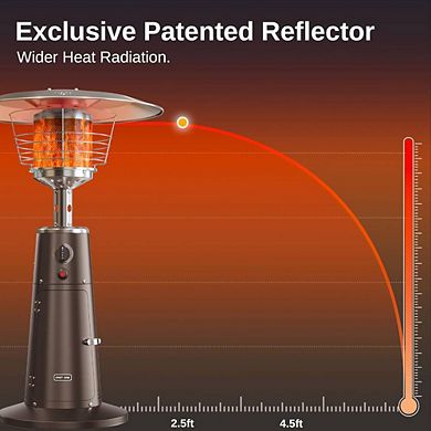 Bronze Tabletop Outdoor Patio Heater