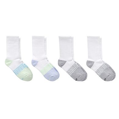 Hanes® 4-Pack Crew Socks with Arch Support & Seamless Toe