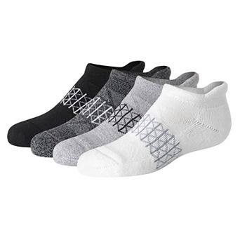 Boys Hanes® 4-Pack Cushioned Heel Shield Active Socks
