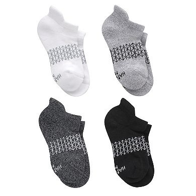 Boys Hanes® 4-Pack Cushioned Heel Shield Active Socks