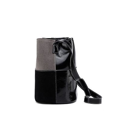 MKF Collection Arianna Adjustable Strap Bucket Bag