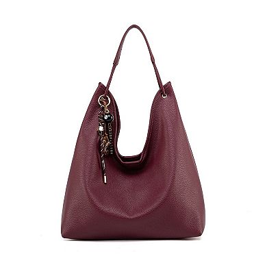 MKF Collection Eloa Hobo Bag & Wallet 2-Piece Set by Mia K