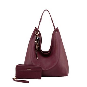 MKF Collection Eloa Hobo Bag & Wallet 2 pc Set by Mia K