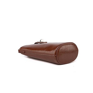 MKF Collection Evelina Chain Strap Mini Bucket Shoulder Bag by Mia K