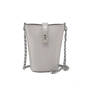 MKF Collection Evelina Chain Strap Mini Bucket Shoulder Bag by Mia K