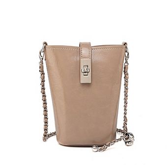 MKF Collection Evelina Chain Strap Mini Bucket Shoulder Bag by Mia K