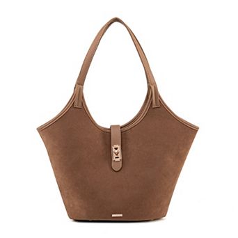 MKF Collection Margot Faux Suede Tote Bag by Mia K