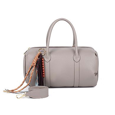 MKF Collection Margot Tassel Satchel Bag by Mia K