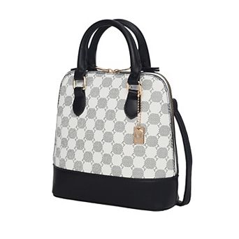 MKF Collection Marjorie Circular Print Satchel Bag by Mia K