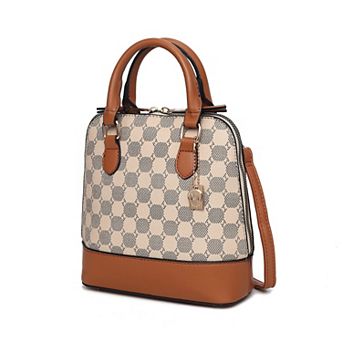 MKF Collection Marjorie Circular Print Satchel Bag by Mia K