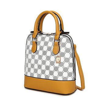 MKF Collection Marjorie Circular Print Satchel Bag by Mia K