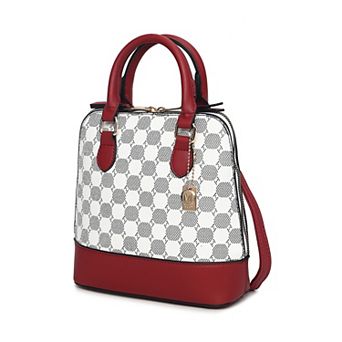 MKF Collection Marjorie Circular Print Satchel Bag by Mia K