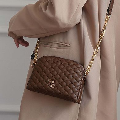 MKF Collection Nola Quilted Crossbody Bag by Mia K