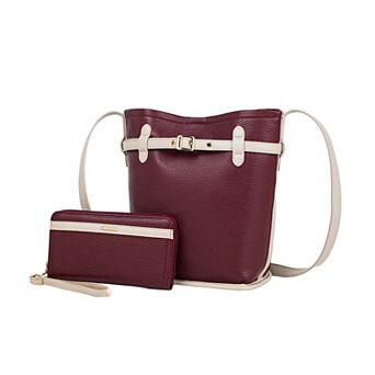 MKF Collection Odette Bucket Bag & Wallet 2 pc Set by Mia K