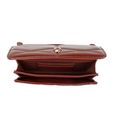 MKF Collection Suzanne Quilted Shoulder Bag by Mia K