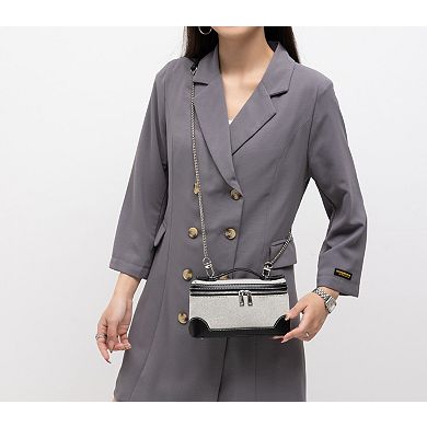 MKF Collection Zinnia Zip Closure Crossbody Bag by Mia K