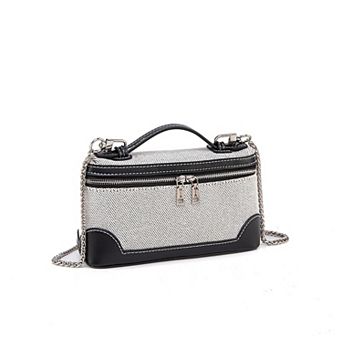 MKF Collection Zinnia Zip Closure Crossbody Bag by Mia K