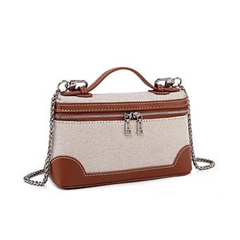 MKF Collection Zinnia Zip Closure Crossbody Bag by Mia K