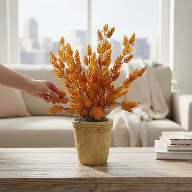 Sonoma Goods For Life® Deluxe Artificial Autumn Hops Arrangement in Ceramic