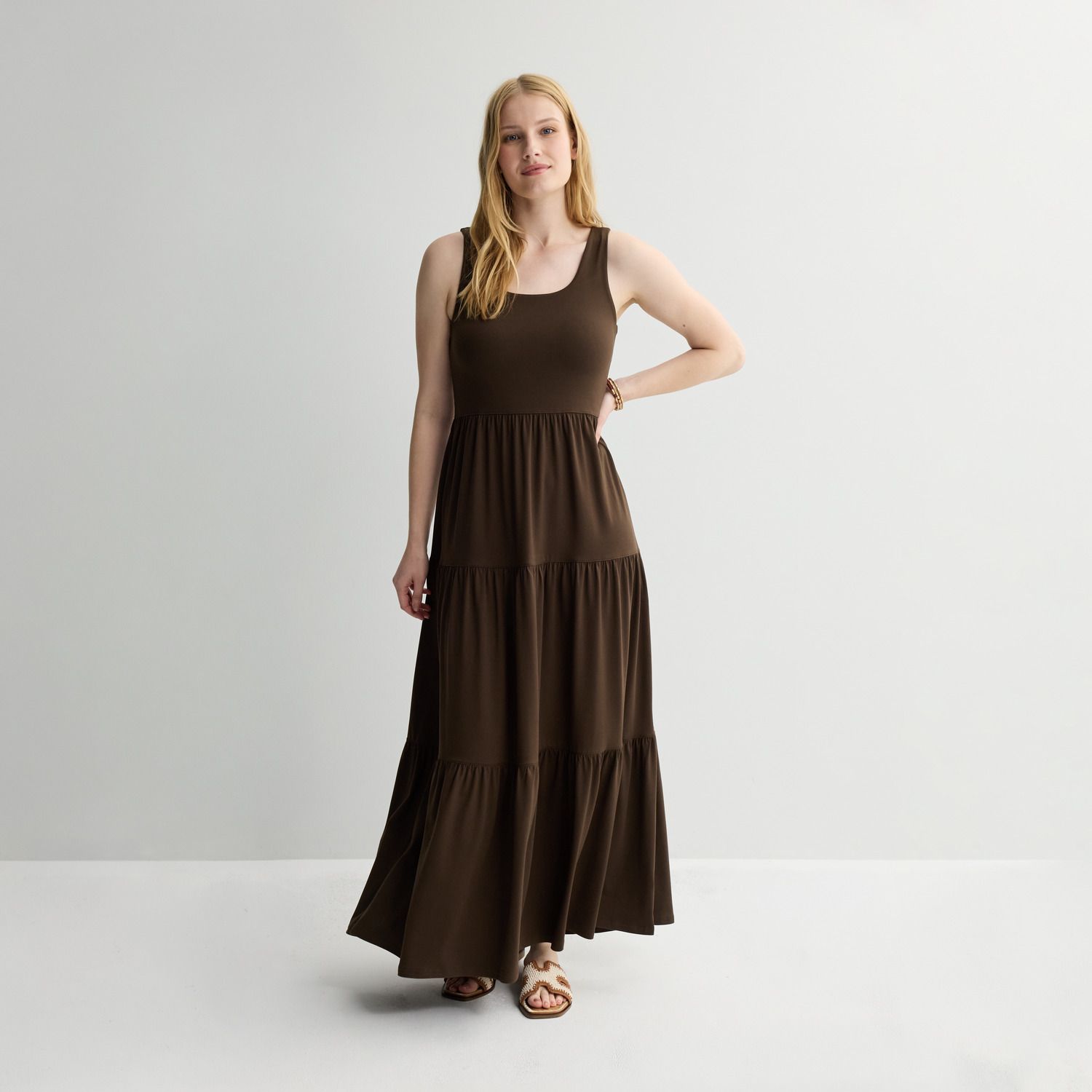 Женские платья SO Juniors' SO® Maxi Tiered Knit Dress